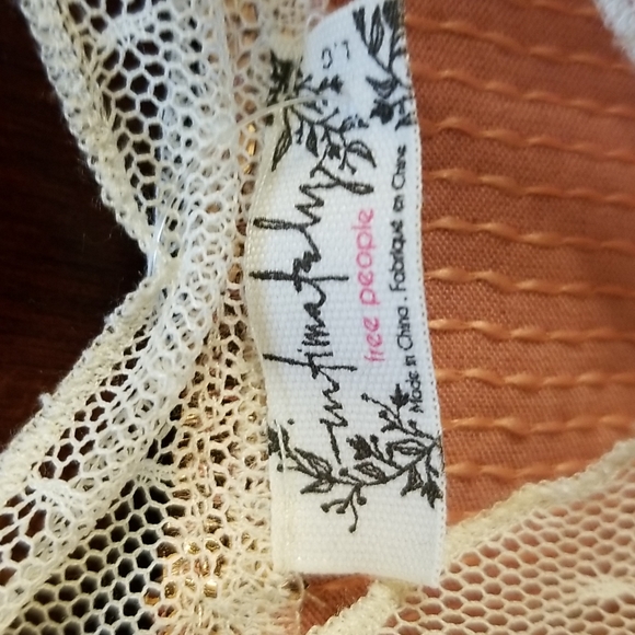 Free People Rosegold sequin camisole top womens M/L - Picture 4 of 5